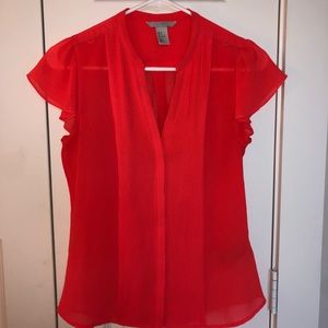 H&M Bright Orange Top